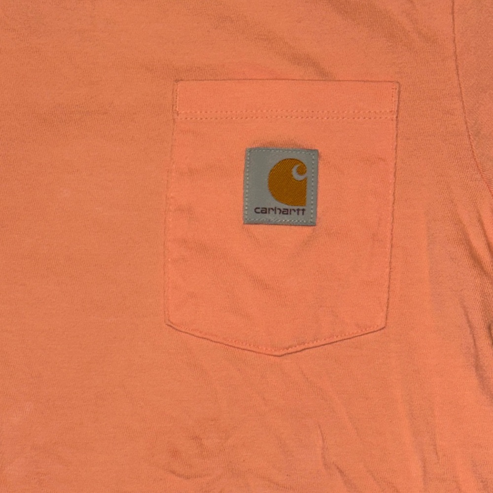 Carhartt Kids Peach Short Sleeve Tee - Picture 2 of 3